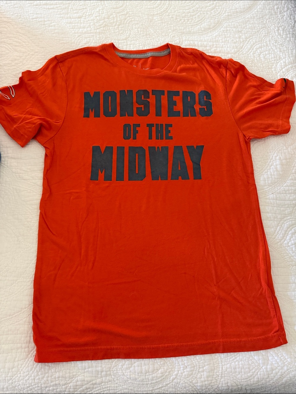 Nike Orange 'Monsters of the Midway' Graphic Tee